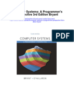 Computer Systems A Programmers Perspective 3Rd Edition Bryant Full Chapter
