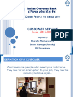 On Customer Service - Officers