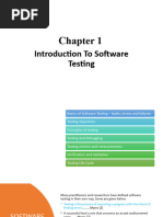 Software Testing Chapter-1