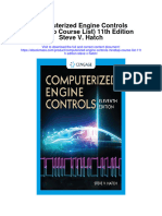 Computerized Engine Controls Mindtap Course List 11Th Edition Steve V Hatch Full Chapter