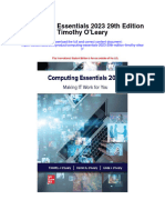 Download Computing Essentials 2023 29Th Edition Timothy Oleary full chapter