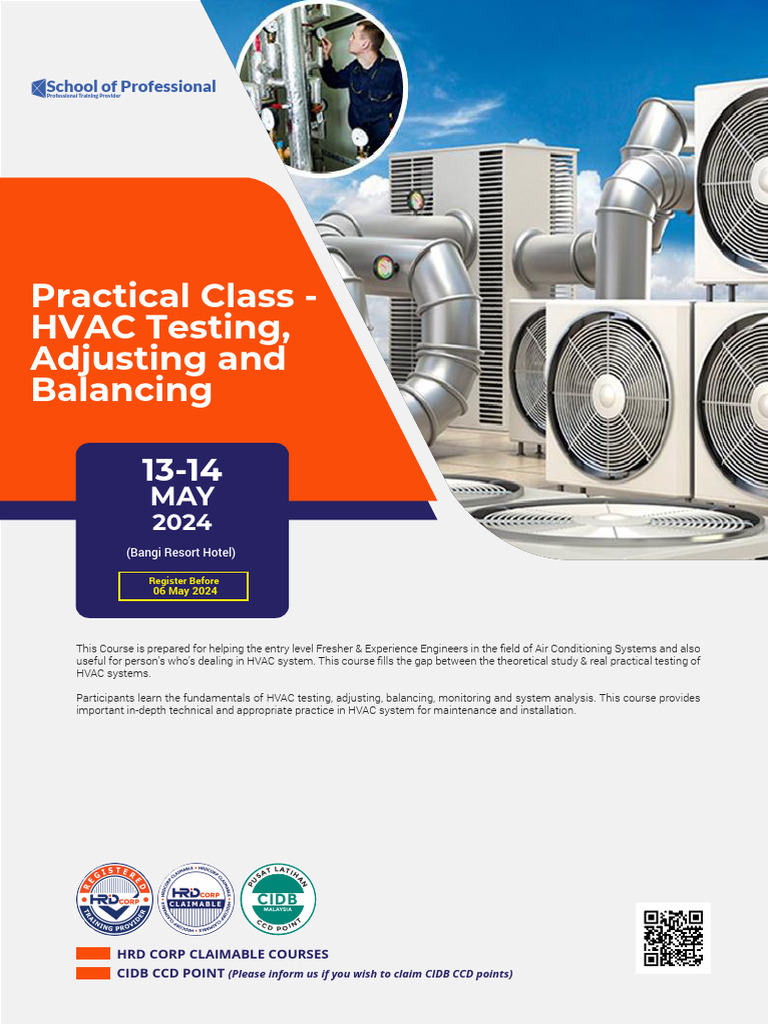 Practical Class HVAC Testing, Adjusting and Balancing Download Free