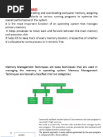 Memory Management