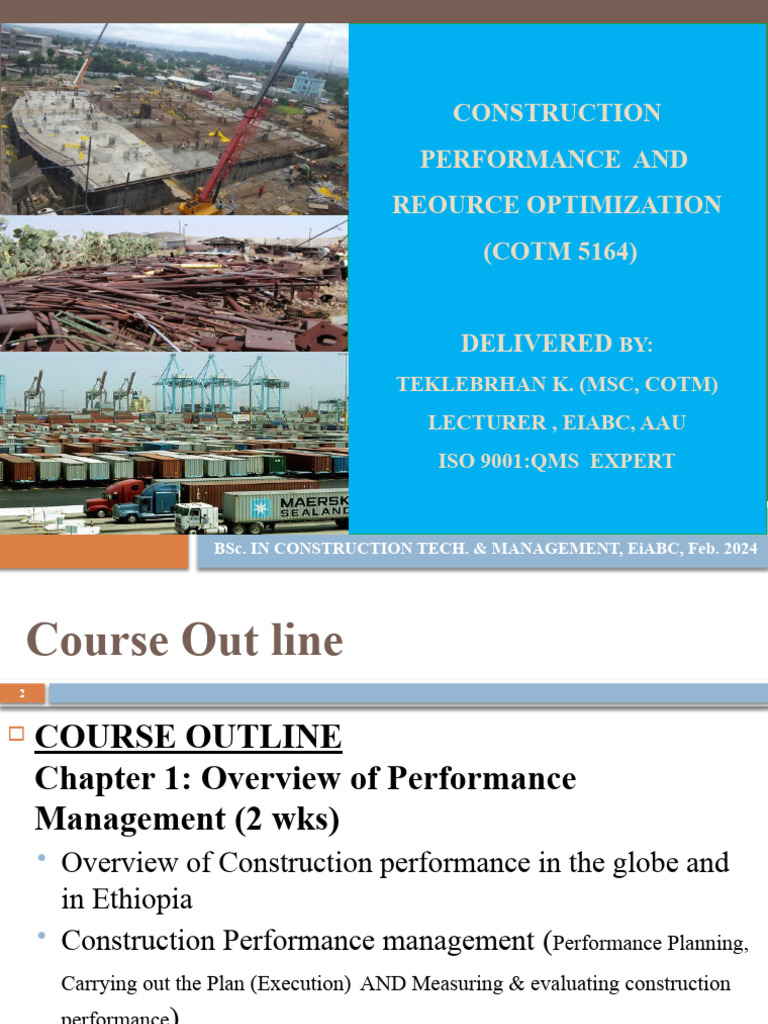 Construction Performance Metrics Analysis | PDF | Performance Indicator ...