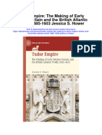 Download Tudor Empire The Making Of Early Modern Britain And The British Atlantic World 1485 1603 Jessica S Hower all chapter