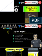 (L1) - (JLD 2.0) - Photoelectric Effect - 17th Dec