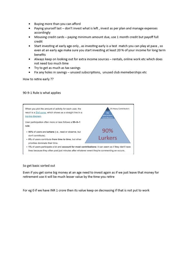 What Are The Investment Rules