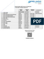 MEMORANDUM DOKUMEN KAPAL MP MPI-029, New