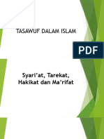 Syari'at, Tarekat, Hakikat, Ma'Rifat