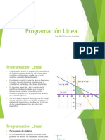2.2 Programación Lineal