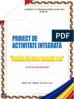 2 Proiect Didactic de Activitate Integrata