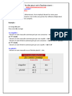 Les Articles Partitifs Cours 2