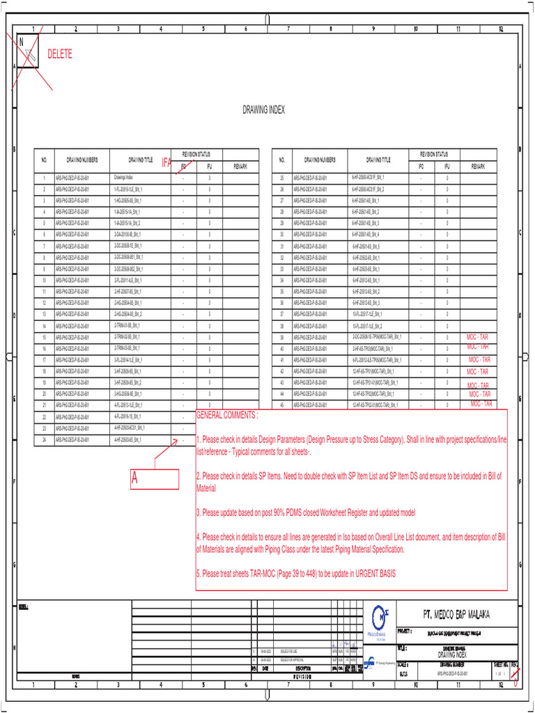 ARS-PH2-DeD-P-Is-20-601 Rev 0 Isometric For CPP - Commented For Replace ...