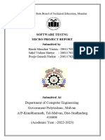 STE Micro Project Report