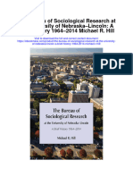 Download The Bureau Of Sociological Research At The University Of Nebraska Lincoln A Brief History 1964 2014 Michael R Hill full chapter