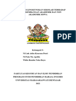 DAMPAK IKLIM LINGKUNGKAN SEKOLAH TERHADAP HASIL PERKEMBANGAN AKADEMIK DAN NON AKADEMIK SISWA