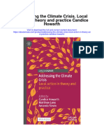 Download Addressing The Climate Crisis Local Action In Theory And Practice Candice Howarth full chapter