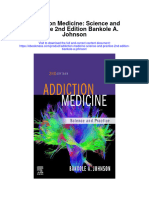 Addiction Medicine Science and Practice 2Nd Edition Bankole A Johnson Full Chapter