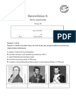 Sprawdzian 6 Wersja B PDF