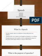 Speech