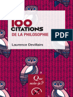 citations authentiques en philosophie