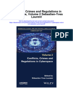 Conflicts Crimes and Regulations in Cyberspace Volume 2 Sebastien Yves Laurent Full Chapter