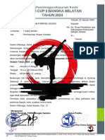 Surat Permohonan Pinjam Genas Kejurkab Karate BC-II Tahun 2024