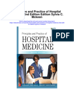 Principles and Practice of Hospital Medicine 2Nd Edition Edition Sylvia C Mckean All Chapter
