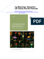 Download Conjoining Meanings Semantics Without Truth Values Paul M Pietroski full chapter
