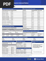 Stanbic Bank Botswana Interest Rates 2024 | PDF | Interest | Loans