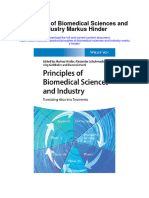 Principles of Biomedical Sciences and Industry Markus Hinder All Chapter