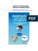 Download Biosorption For Wastewater Contaminants Pardeep Singh full chapter
