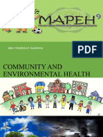 CHARACTERISTICS OF A HEALTHY COMMUNITY