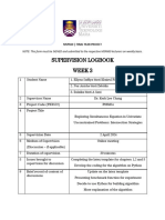 Supervision Logbook-Msp660 - Math W2