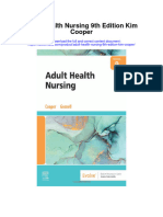 Download Adult Health Nursing 9Th Edition Kim Cooper full chapter