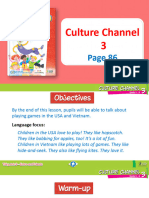 Giáo án điện tử TA 3 Extra - Friends Culture Channel 3