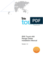 IRIS Touch 400 Range Dialler Installation Guide V1-3