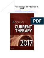Conns Current Therapy 2017 Edward T Bope Full Chapter