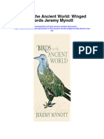 Birds in The Ancient World Winged Words Jeremy Mynott Full Chapter