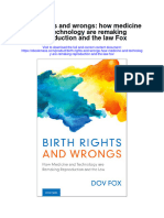 Download Birth Rights And Wrongs How Medicine And Technology Are Remaking Reproduction And The Law Fox full chapter