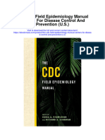 The CDC Field Epidemiology Manual Centers For Disease Control and Prevention U S Full Chapter