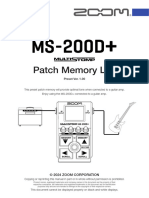 E MS-200Dplus Patchlist
