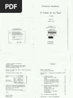 Criaçao de um papel - Stanislavski