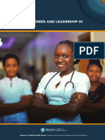 The State of Women and Leadership in Global Health