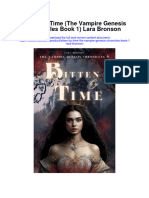 Download Bitten By Time The Vampire Genesis Chronicles Book 1 Lara Bronson full chapter