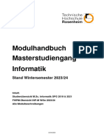 INF Master Modulhandbuch