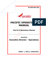 Pacific Operations Manual