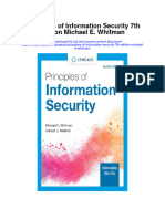 Principles of Information Security 7Th Edition Michael E Whitman All Chapter