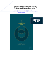 Download Black Africana Communication Theory 1St Ed Edition Kehbuma Langmia full chapter