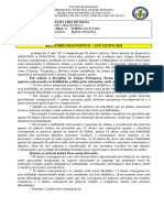 Relatório Diagnóstico - 5º Ano D 2024